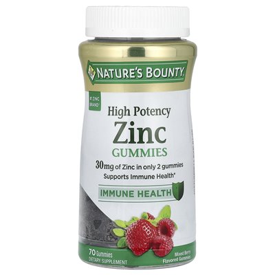 Nature's Bounty, Cync Gummi, hochdosiert, gemischte Beeren, 30 mg, 70 Gummibärchen (15 mg pro Gummibärchen)