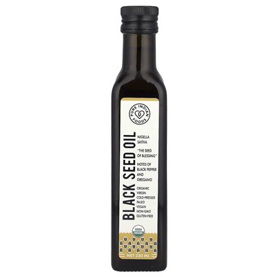 Pure Indian Foods, Schwarzkümmelöl, 250 ml