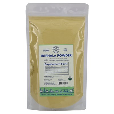 Pure Indian Foods, Organic Triphala Powder, 8 uncji (227 g)