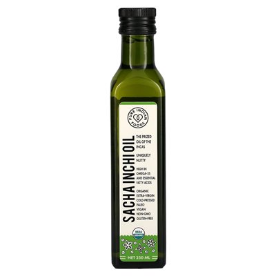 Pure Indian Foods, Organic Cold Pressed Sacha Cala Oil, 250 ml Pure Indian Foods, Organic Cold Pressed Sacha Cala Oil, 250 ml