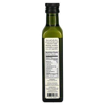 Pure Indian Foods, Organiczne na zimno olej sacha cala, 250 ml