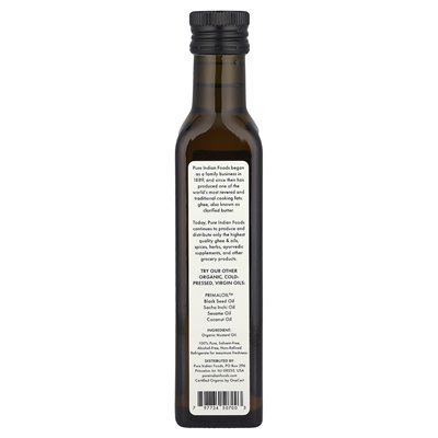 Pure Indian Foods, Mustard Seed Oil, 250 ml