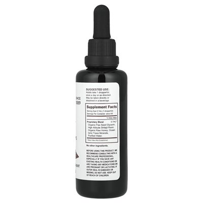 Pure Indian Foods, Best Shilajit Ever ™, płynne krople, 2 flory (60 ml)