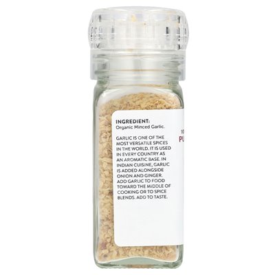 Pure Indian Foods, Bio-Knoblauch, gehackt, 2 oz (56 g)
