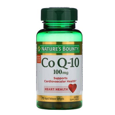 Nature's Bounty, Co Q-10, 100 mg, 75 Softgels Softgels