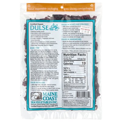 Meeresgemüse der Küste von Maine, Lappentang, wildes Meeresgemüse aus dem Atlantik, 2 oz (56 g) Meeresgemüse der Küste von Maine, Lappentang, wildes Meeresgemüse aus dem Atlantik, 2 oz (56 g)