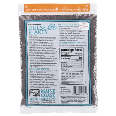 Meeresgemüse der Küste von Maine, Lappentang-Flocken, 4 oz (113 g)
