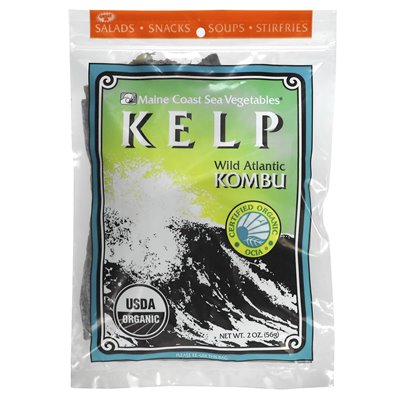 Maine Coast Sea Vegetables, Kelp, Wild Atlantic Kumbu, 2 oz (56 g) Maine Coast Sea Vegetables, Kelp, Wild Atlantic Kumbu, 2 oz (56 g)