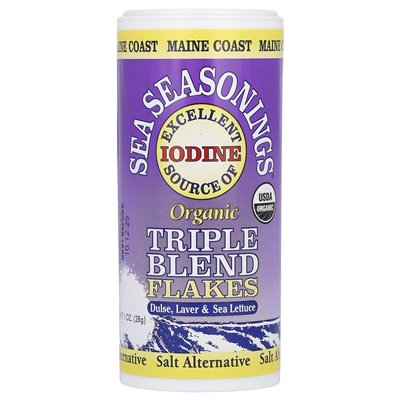 Maine Coast Sea Vegetables, Sea Spices, Organic Triple Blend Flakes, 1 oz (28 g)