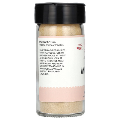 Pure Indian Foods, gemahlener Bio-Amchoor, 2,5 Uncji (70 g)