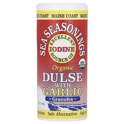 Maine Coast Sea Vegetables, Meeresgewürz, Bio-Döbel mit Knoblauchgranulat, 1,5 oz (43 g)