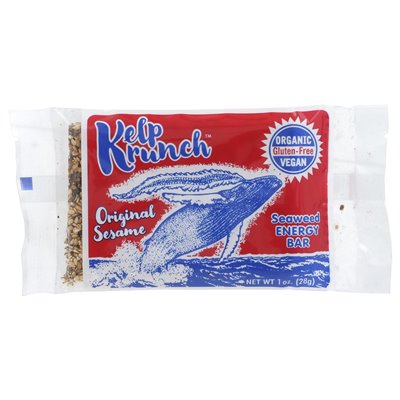 Maine Coast Sea Vegetable, Seaweed Krunch, Energy Seaweed, Original Sesame, 1 oz (28 g)
