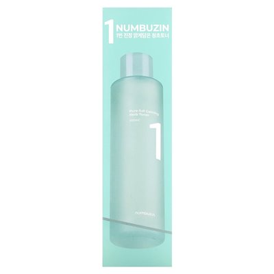 Numbuzin, nr 1 Pure-Full Calming Herb Toner, 10.14 Fl Oz (300 ml)