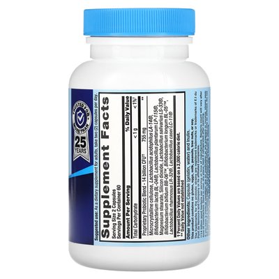 Nutrition Now, PB 8 ™ probiotyk, 14 miliardów, 120 kapsułek (7 miliardów na kapsułkę)