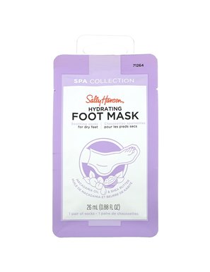 Sally Hansen, Nawilżająca Maska na Stopę, 1 Para, 0.88 uncji (26 ml)