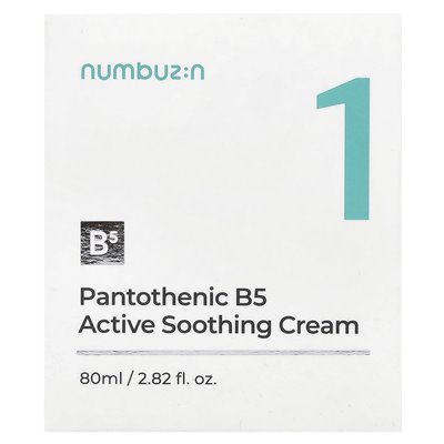 Numbuzin, Nr. 1 Pantothenic B5 Active Creme, 2,82 fl oz (80 ml)