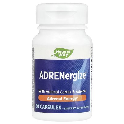 Nature's Way, Adrenergize®, Energy nadnerczy, 50 kapsułek