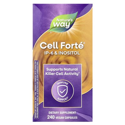 Nature's Way, Cell Forté, IP-6 & Inozytol, 240 Wegańskich Kapsułek