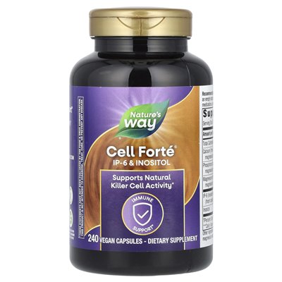 Nature's Way, Cell Forté, IP-6 & Inozytol, 240 Wegańskich Kapsułek