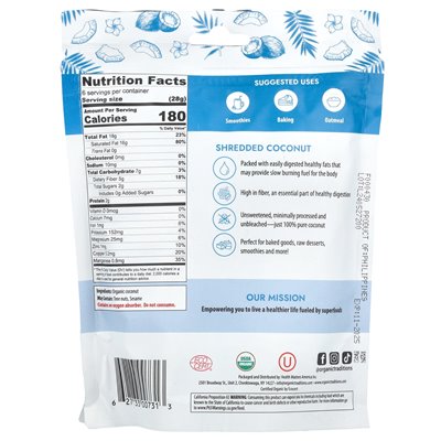 Organic Traditions, Kokosraspeln, 6,7 oz (190 g)