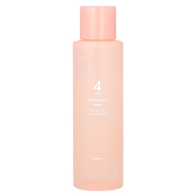 Numbuzin, nr 4 nawilżający toner mineralny Glow, 6,76 Fl Oz (200 ml) Numbuzin, nr 4 nawilżający toner mineralny Glow, 6,76 Fl Oz (200 ml)