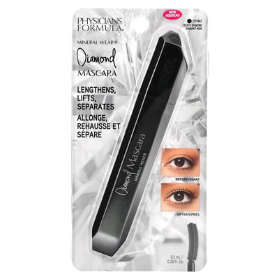 Doctors Formula, Mineral Wear, Diamond Mascara, 1711947 Black Diamond, 0.28 fl oz (8.5 ml) Doctors Formula, Mineral Wear, Diamond Mascara, 1711947 Black Diamond, 0.28 fl oz (8.5 ml)