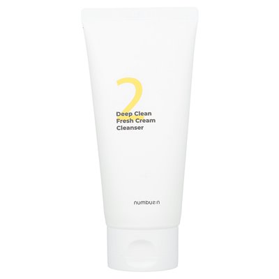 Numbuzin, nr 2 głęboko czysty świeży krem ​​oczyszczający, 4,05 fl oz (120 ml)