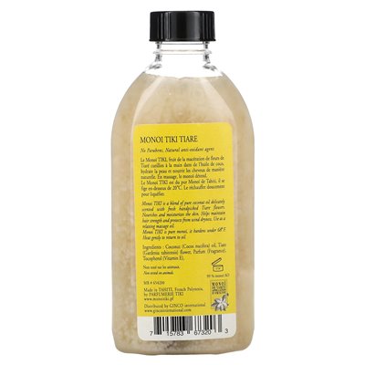 Monoi Tiare Tahiti, olej kokosowy, Tiare (Gardenia), 4 fl oz (120 ml) Monoi Tiare Tahiti, olej kokosowy, Tiare (Gardenia), 4 fl oz (120 ml)