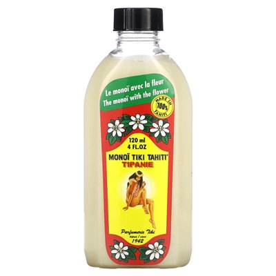 Monoi Tiare Tahiti, Oliwa z Kokosa, Tipanie, 4 uncje fl (120 ml) Monoi Tiare Tahiti, Oliwa z Kokosa, Tipanie, 4 uncje fl (120 ml)