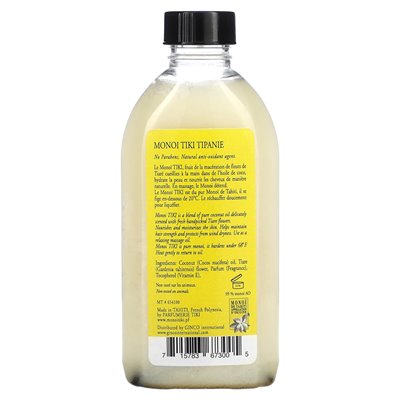Monoi Tiare Tahiti, Oliwa z Kokosa, Tipanie, 4 uncje fl (120 ml) Monoi Tiare Tahiti, Oliwa z Kokosa, Tipanie, 4 uncje fl (120 ml)