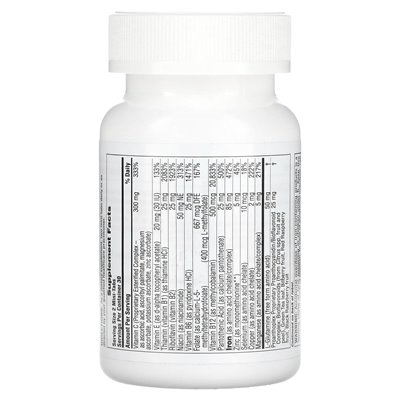 Naturesplus, Hema-Plex, Iron with Essential Nutrients for Healthy Red Blood Cells, 60 Mini Slow Release Tablets