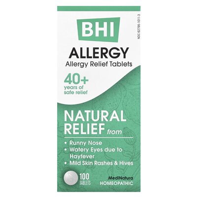 Medinatura, BHI, ALLERGRY RELIZA, 100 tablets Medinatura, BHI, ALLERGRY RELIZA, 100 tablets