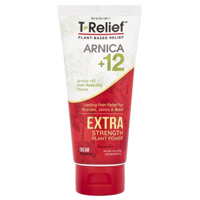 Medinatura, T-Relief ™, Arnica +12 Cream, dodatkowa siła, Chamomilla, 3 uncje (85 g) Medinatura, T-Relief ™, Arnica +12 Cream, dodatkowa siła, Chamomilla, 3 uncje (85 g)