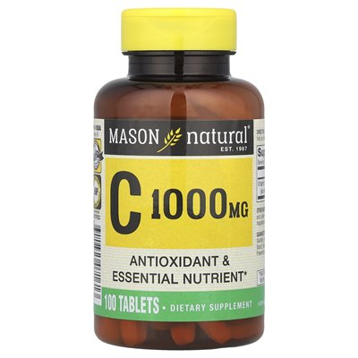 Mason Natural, Vitamin C, 1000 mg, 100 Tabletten