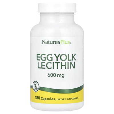 Naturesplus, jaja żółtka lecithin, 180 kapsułek Naturesplus, jaja żółtka lecithin, 180 kapsułek