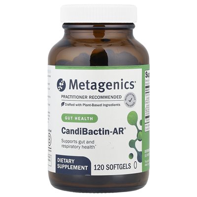 Metagenics, Candibactin-AR, 120 soft