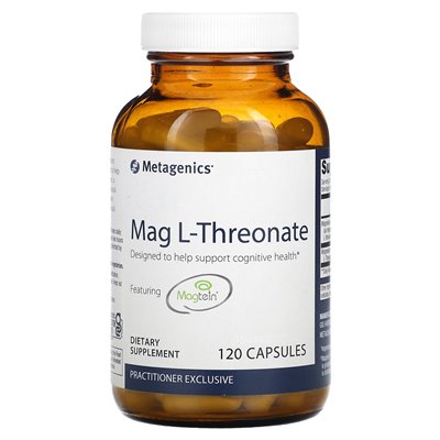 Metagenics, Mag L-Threonate, 120 kapsułek Metagenics, Mag L-Threonate, 120 kapsułek