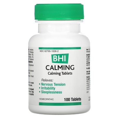 Medinatura, BHI, calming, 100 tablets Medinatura, BHI, calming, 100 tablets