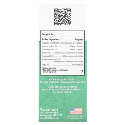 Medinatura, BHI, tabletki z nudnościami, 100 tabletek Medinatura, BHI, tabletki z nudnościami, 100 tabletek