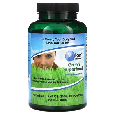 Phion Balance Grünes Superfood-Pulver 7,41 oz (210 g)