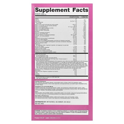 Metagenics, Wellness Essentials, Women‘s Prime, 30 Packungen