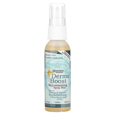 Morningstar Minerals, Derma Boost Rejuvenating Spray Mist, 2 Fl Oz (59 ml)