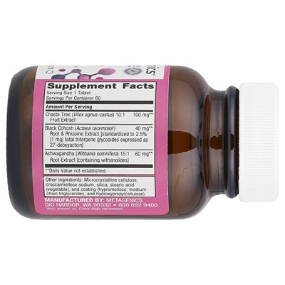 Metagenics, Chasteberry Plus, 60 tabletek