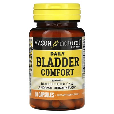 Mason Natural, codzienny komfort pęcherza, 60 kapsułek