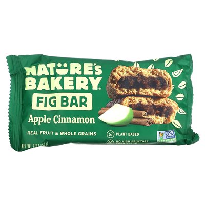 Nature's Bakery, Bar Fig, Apple Cinnamon, 6 paczek, 2 uncje (57 g) Nature's Bakery, Bar Fig, Apple Cinnamon, 6 paczek, 2 uncje (57 g)
