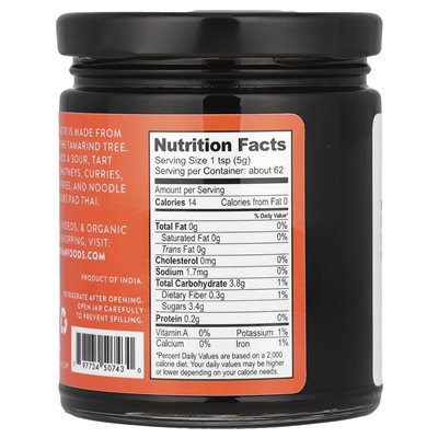 Pure Indian Foods, Bio-Tamarindenpaste, 11 oz (310 g) Pure Indian Foods, Bio-Tamarindenpaste, 11 oz (310 g)