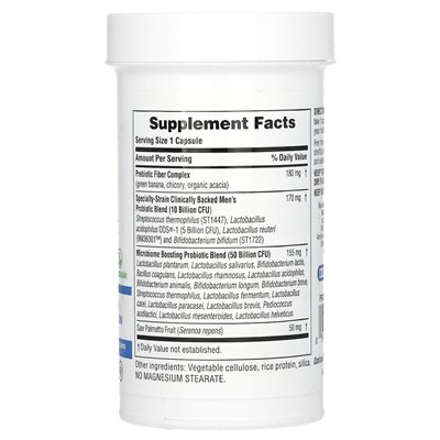 Naturesplus, GI Natural, Probiotic Men, 60 Milliarden KBE, 30 Kapseln