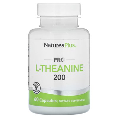 Naturesplus, Pro L-Theanin 200, 200 mg, 60 Kapseln