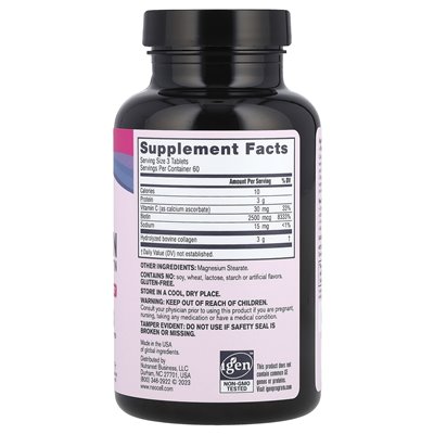 Neocell, super kolagen + witamina C &amp biotyna, 180 tabletek