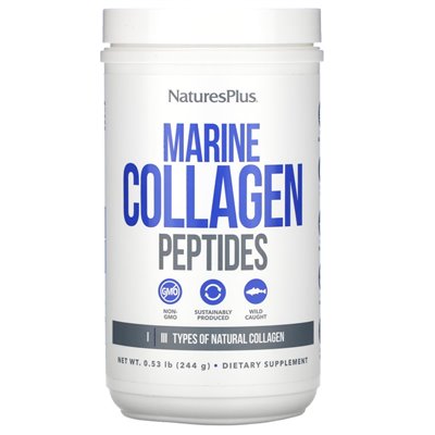 Naturesplus, morskie peptydy kolagenowe, 0,53 funta (244 g)
